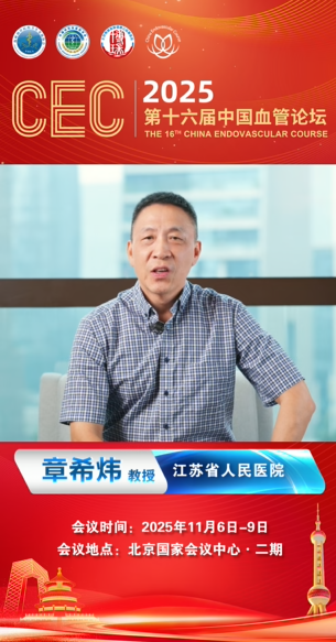 章希炜教授|CEC2025大会致辞