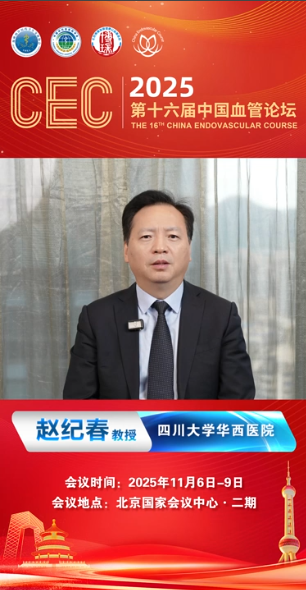 赵纪春教授|CEC 2025大会致辞